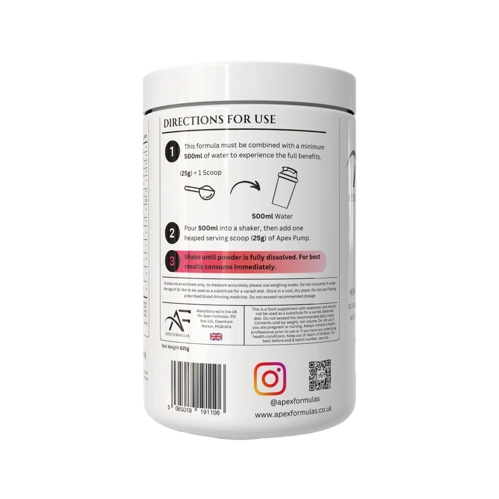 Apex Formulas Apex Pump