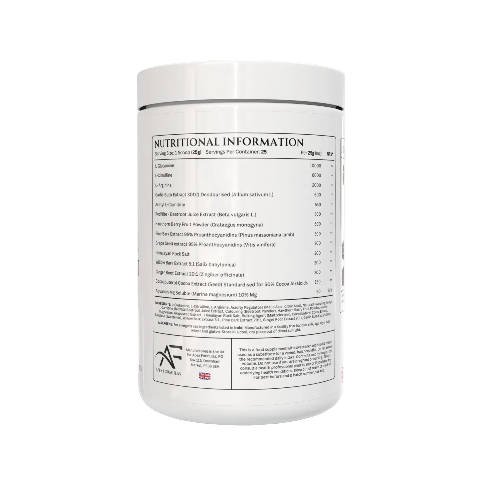 Apex Formulas Apex Pump