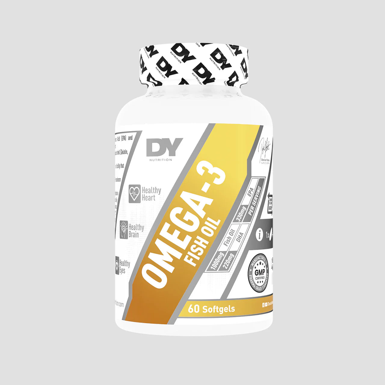 DY Nutrition Omega 3 Fish Oils