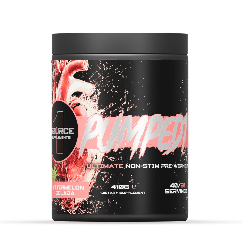 1 Source Supplements Pumped1 - Ultimate Non-Stim Pre-Workout