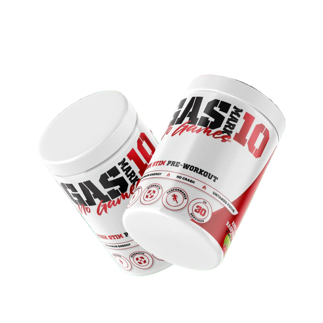 Gas Mark 10 - No Games Stim Pre-Workout